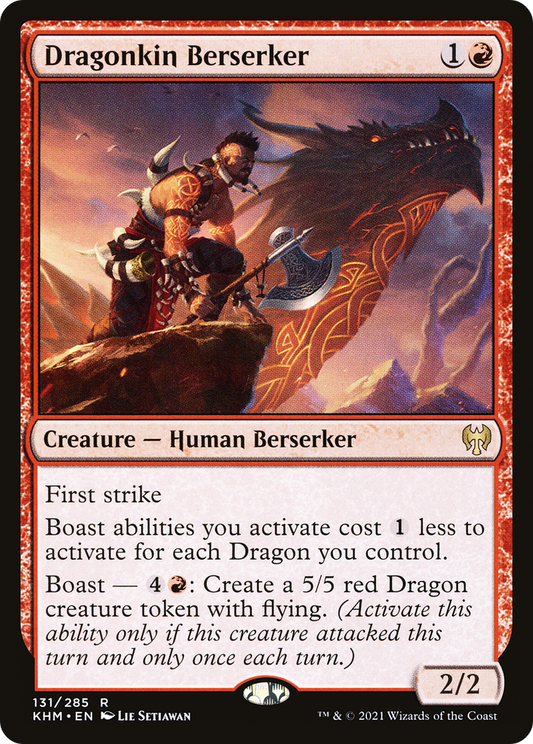 Dragonkin Berserker [Kaldheim] Foil