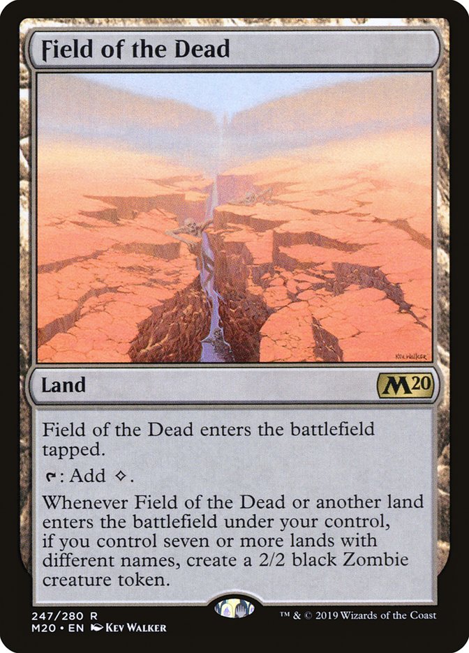 Field of the Dead [Core Set 2020] | Silver Goblin