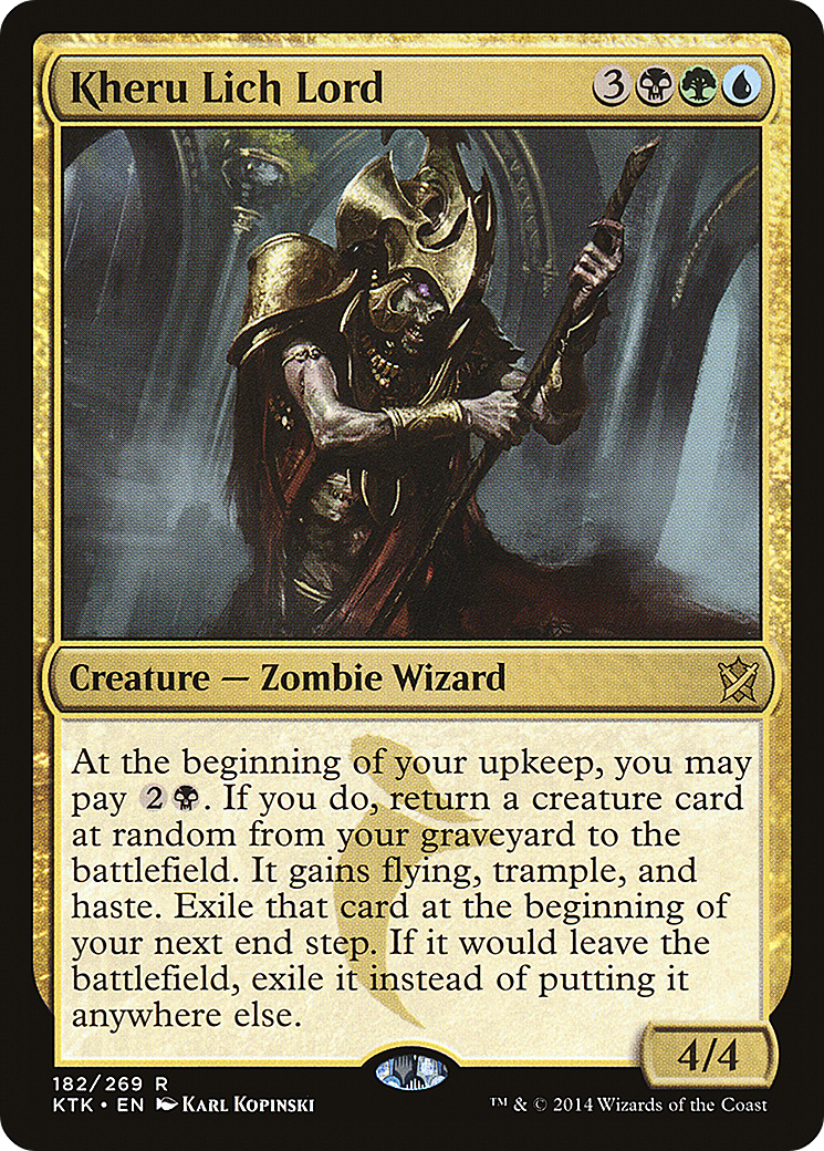 Kheru Lich Lord (182) - Khans of Tarkir