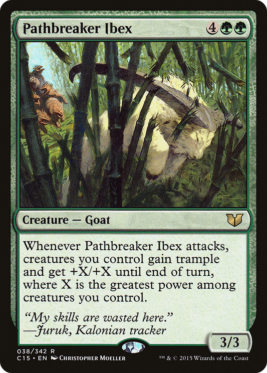 Pathbreaker Ibex (038) - Commander 2015