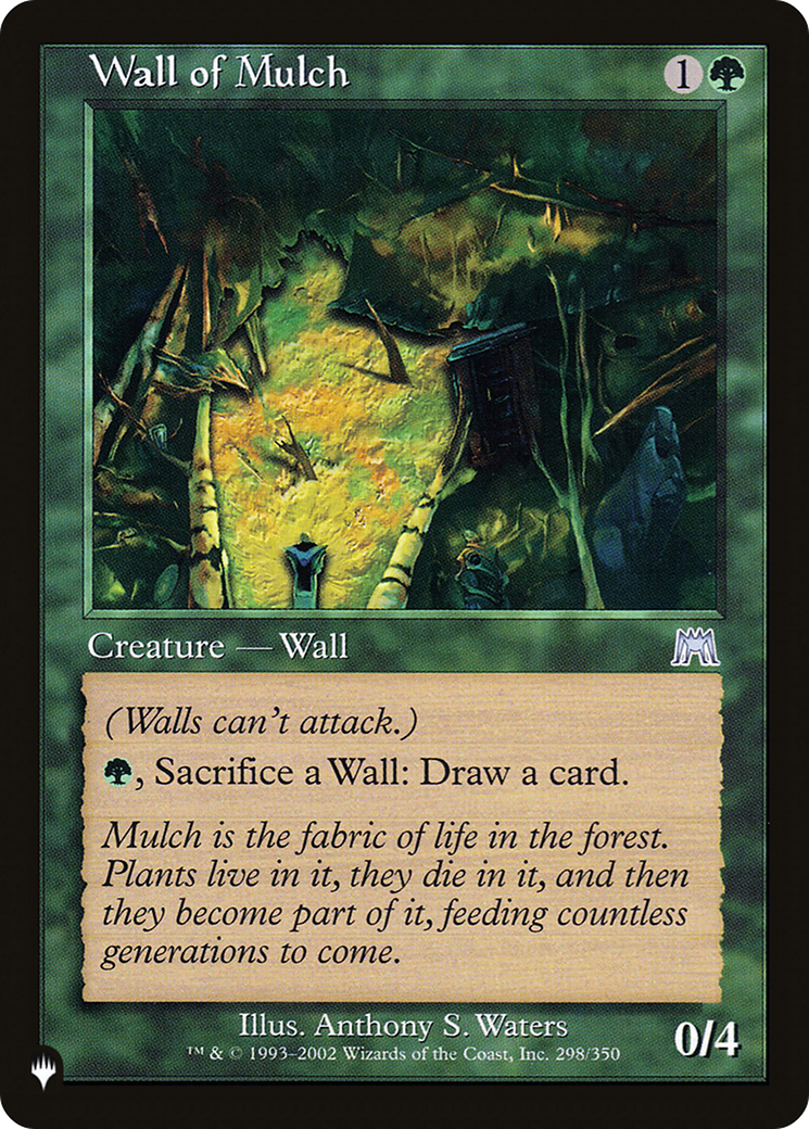 Wall of Mulch [The List Reprints] | Silver Goblin