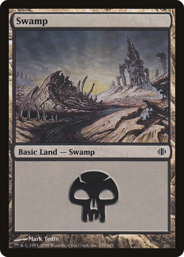 Swamp (239) [Shards of Alara] Foil