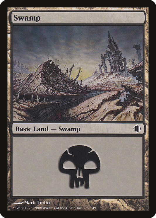 Swamp (239) [Shards of Alara] Foil
