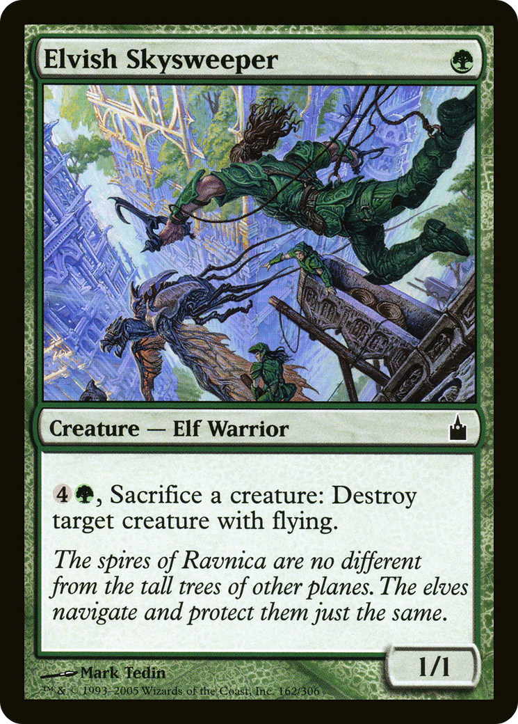 Elvish Skysweeper [Ravnica: City of Guilds] Foil