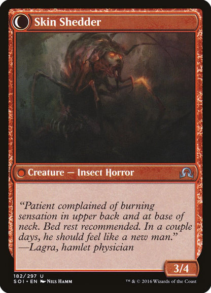 Skin Invasion // Skin Shedder [Shadows over Innistrad] Foil