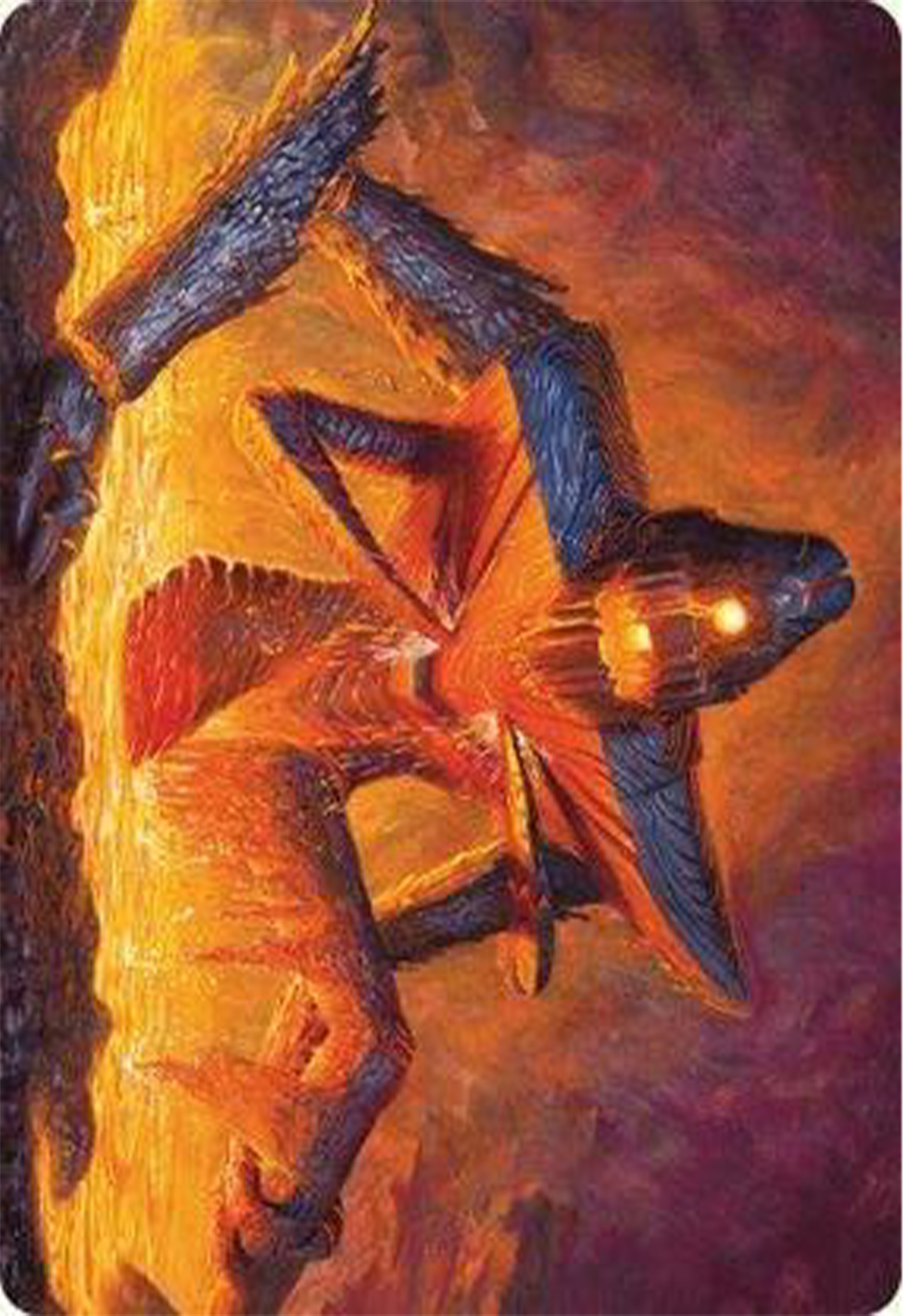 Molten Gatekeeper Art Card [Modern Horizons 3 Art Series] | Silver Goblin