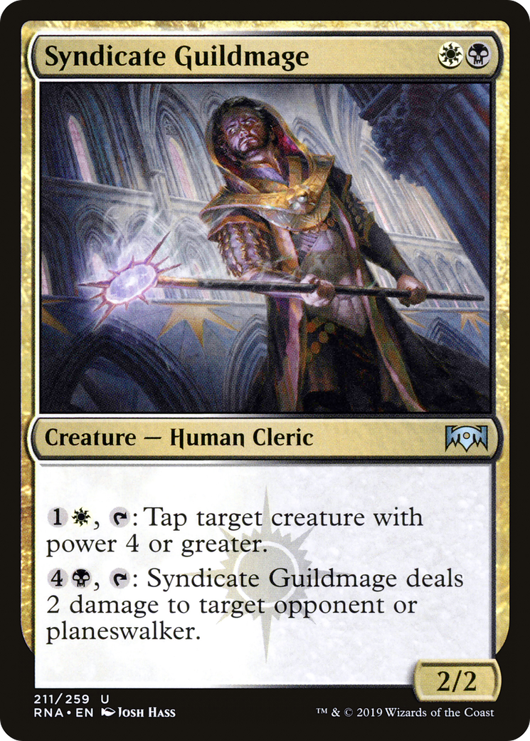 Syndicate Guildmage [Ravnica Allegiance] Foil