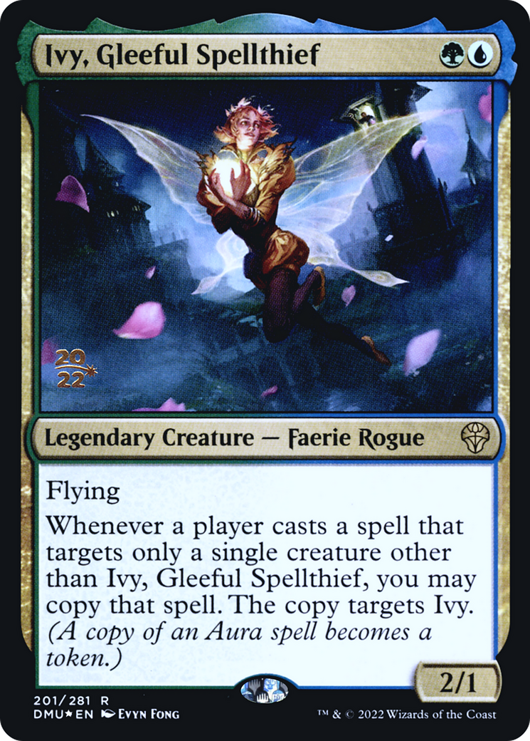 Ivy, Gleeful Spellthief [Dominaria United Prerelease Promos] | Silver Goblin