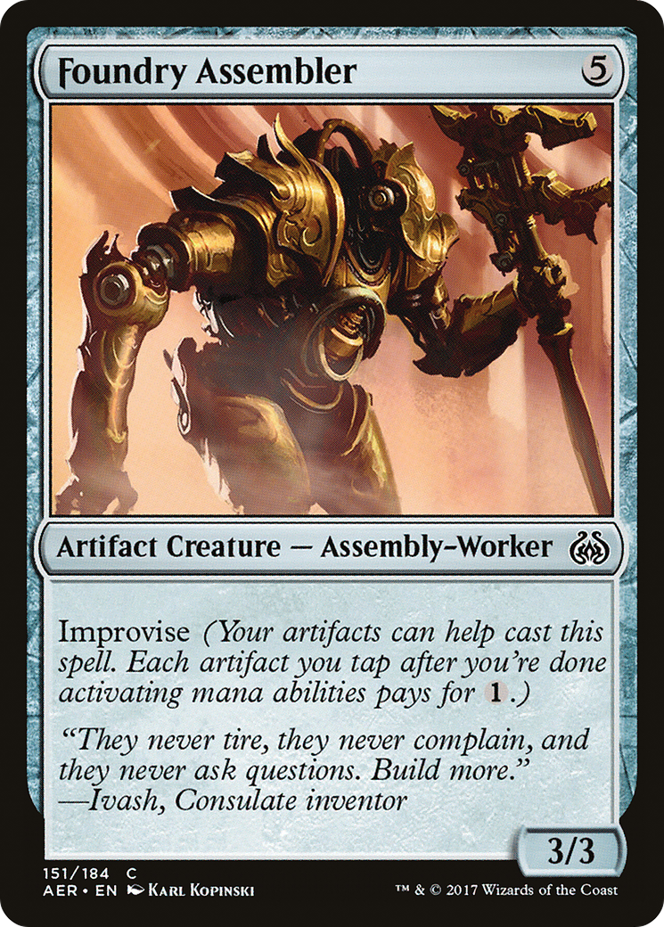 Foundry Assembler [Aether Revolt] | Silver Goblin