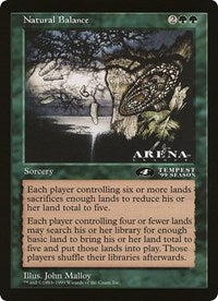 Natural Balance (4th Place) (Oversized) [Oversize Cards] | Silver Goblin