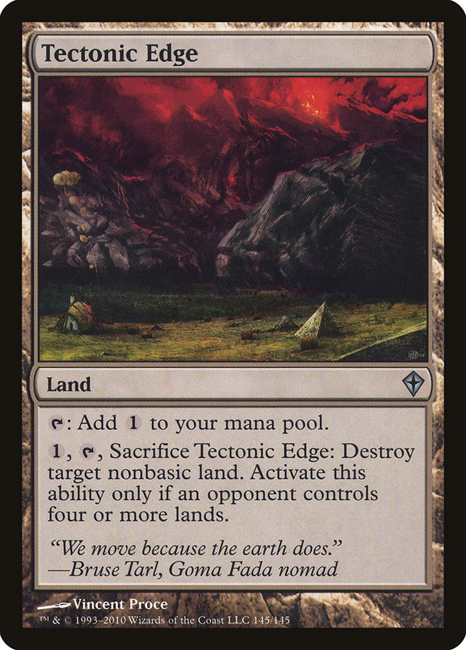 Tectonic Edge [Worldwake] | Silver Goblin