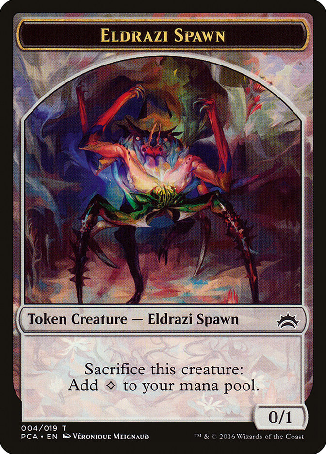 Eldrazi Spawn Token (004/019) [Planechase Anthology Tokens] | Silver Goblin