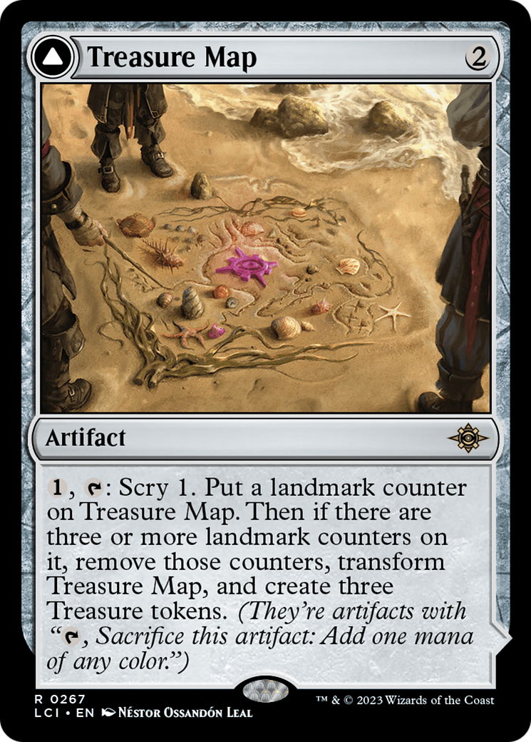 Treasure Map // Treasure Cove [The Lost Caverns of Ixalan] | Silver Goblin