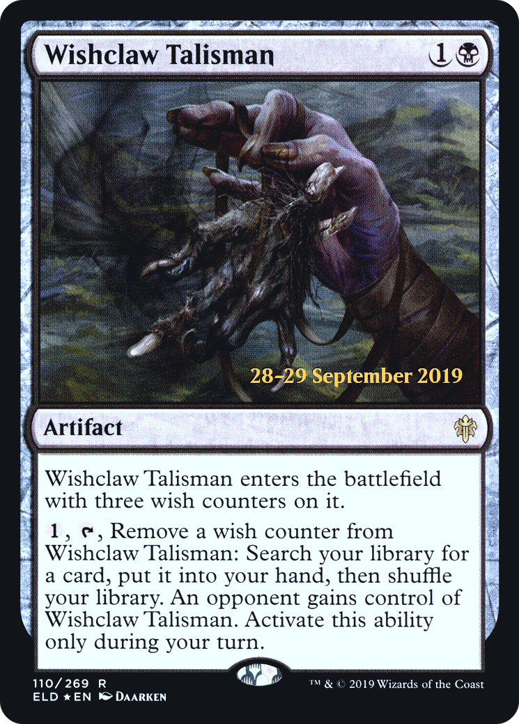 Wishclaw Talisman [Throne of Eldraine Prerelease Promos] | Silver Goblin