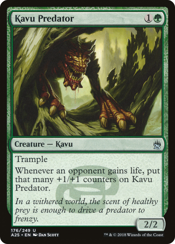 Kavu Predator (176) Foil - Masters 25