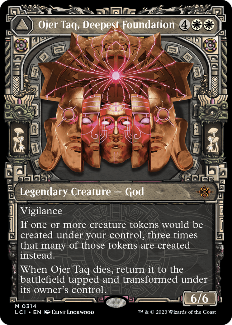 Ojer Taq, Deepest Foundation // Temple of Civilization (Showcase) [The Lost Caverns of Ixalan] Foil