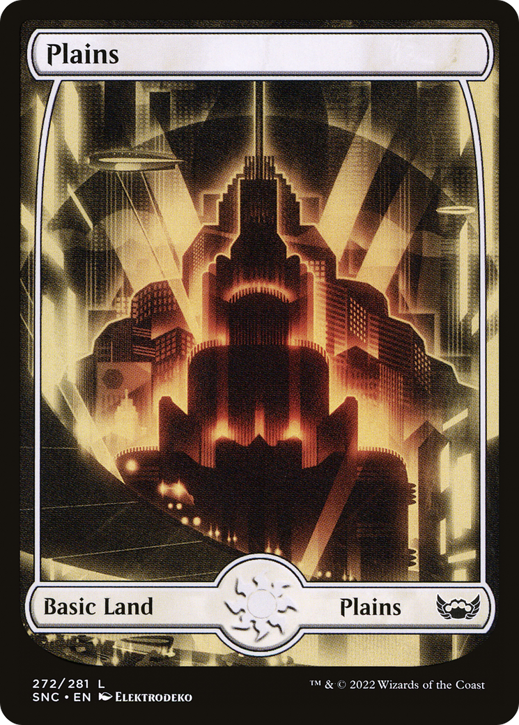 Plains (272) [Streets of New Capenna] Foil