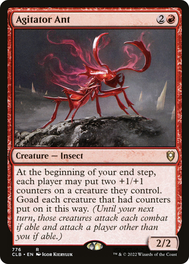 Agitator Ant [Commander Legends: Battle for Baldur's Gate] | Silver Goblin