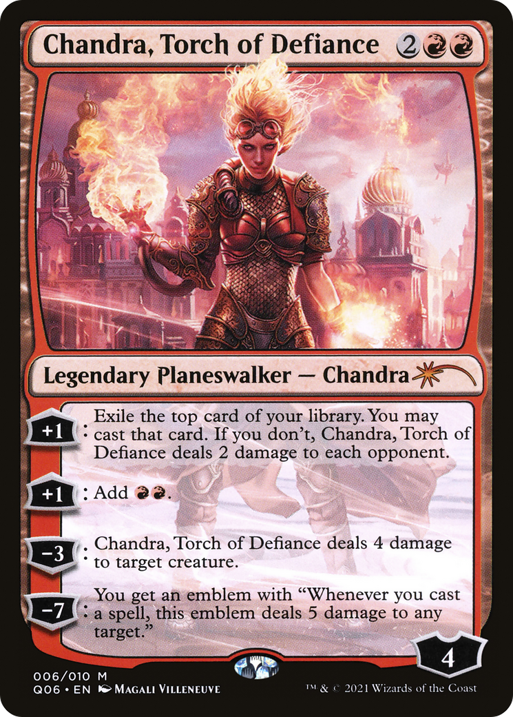 Chandra, Torch of Defiance [Pioneer Challenger Decks 2021] | Silver Goblin