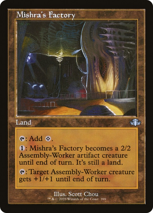 Mishra's Factory (Retro) [Dominaria Remastered] Foil