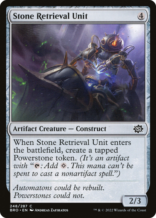 Stone Retrieval Unit [The Brothers' War] Foil