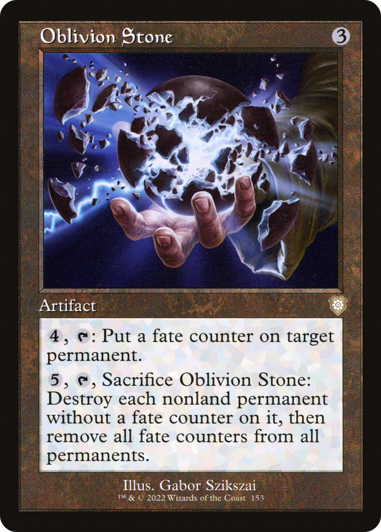 Oblivion Stone (Retro) [The Brothers' War Commander]