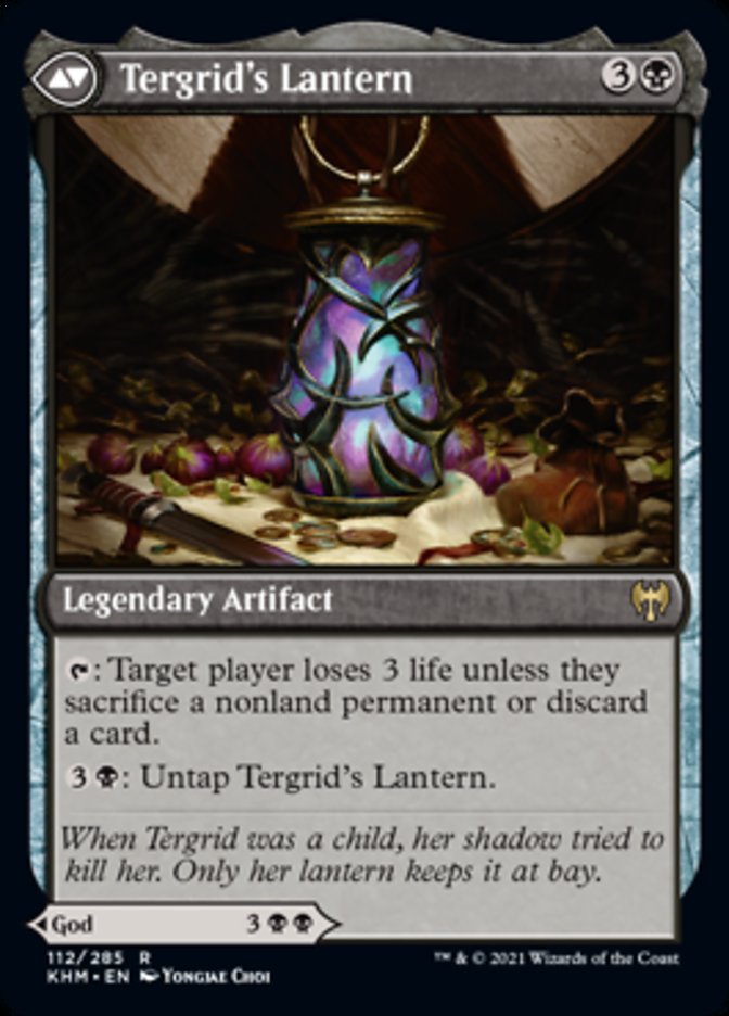 Tergrid, God of Fright // Tergrid's Lantern [Kaldheim] Foil