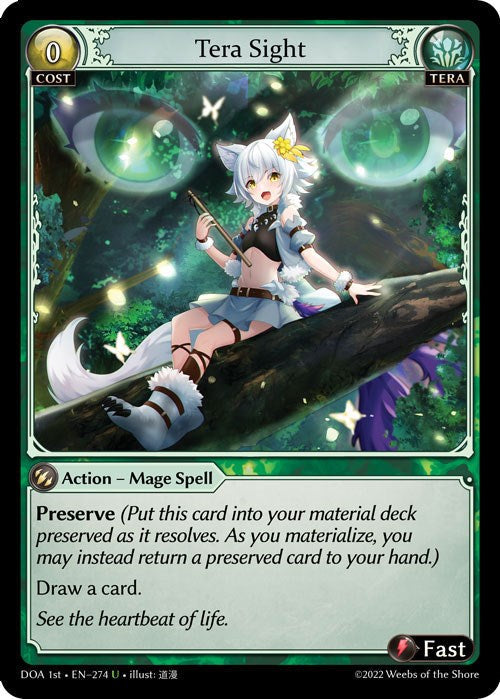 Tera Sight (274) [Dawn of Ashes: 1st Edition] Foil