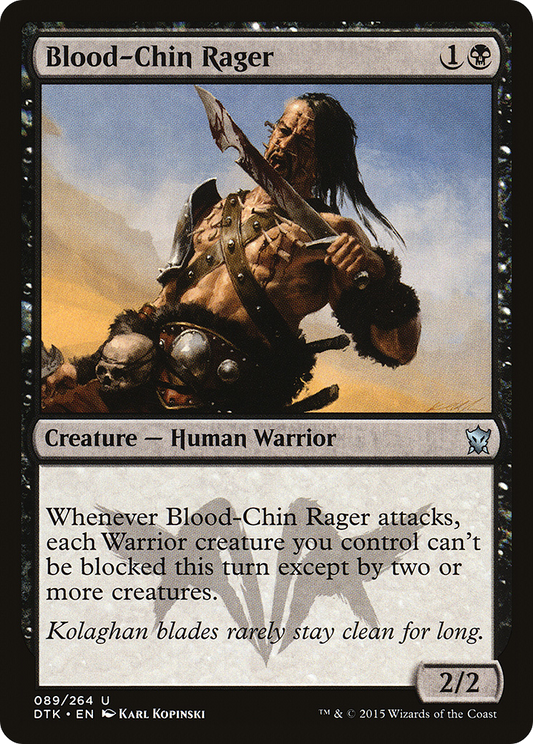 Blood-Chin Rager [Dragons of Tarkir] Foil