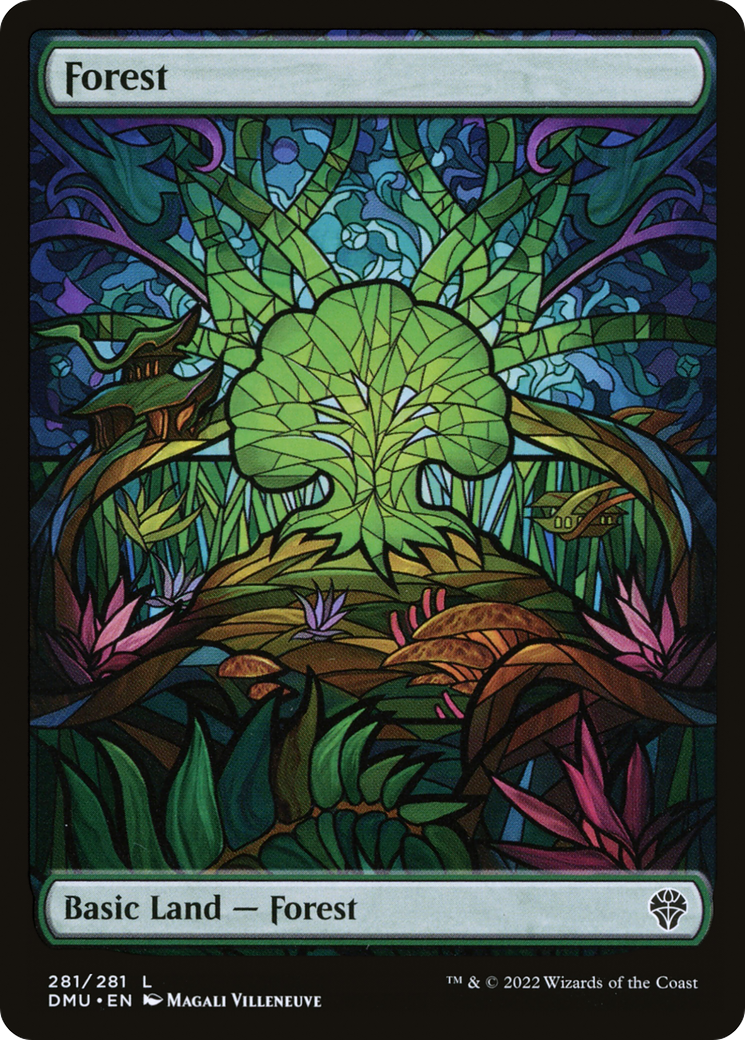 Forest (Showcase) [Dominaria United] Foil