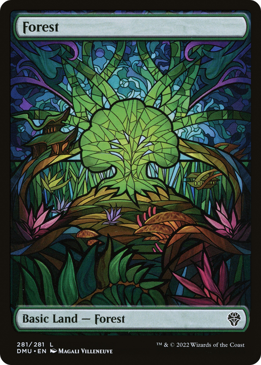 Forest (Showcase) [Dominaria United] Foil