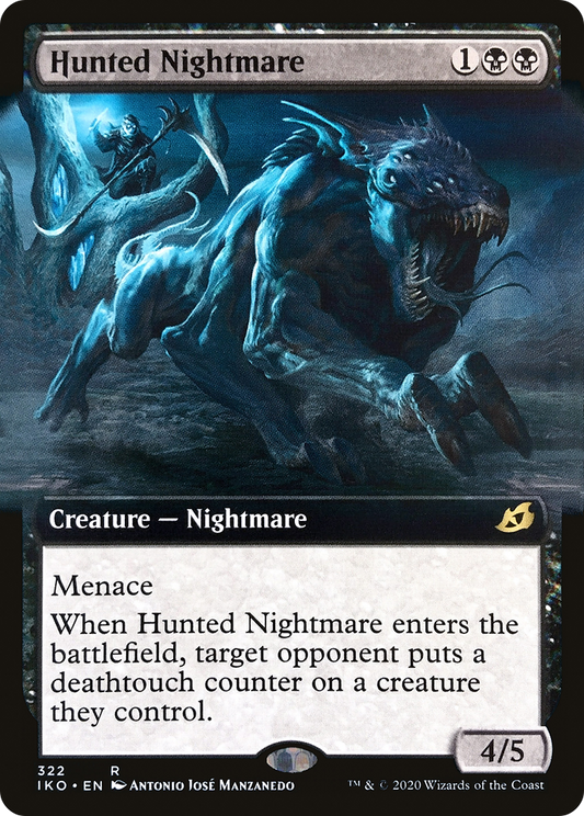 Hunted Nightmare (Extended Art) [Ikoria: Lair of Behemoths] Foil