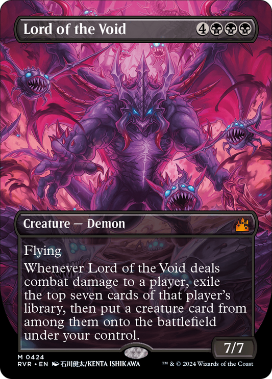 Lord of the Void (Anime Borderless) [Ravnica Remastered] Foil