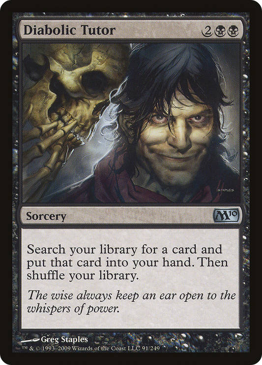 Diabolic Tutor [Magic 2010]