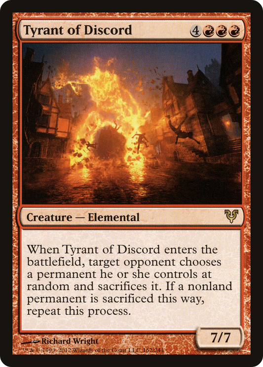Tyrant of Discord [Avacyn Restored] Foil
