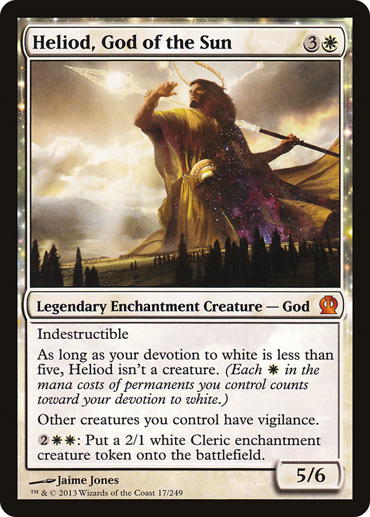 Heliod, God of the Sun [Theros] Foil
