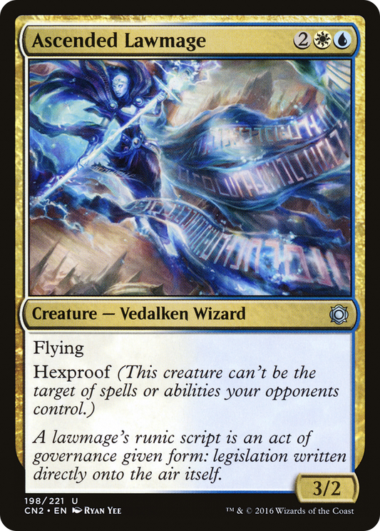 Ascended Lawmage [Conspiracy: Take the Crown] Foil