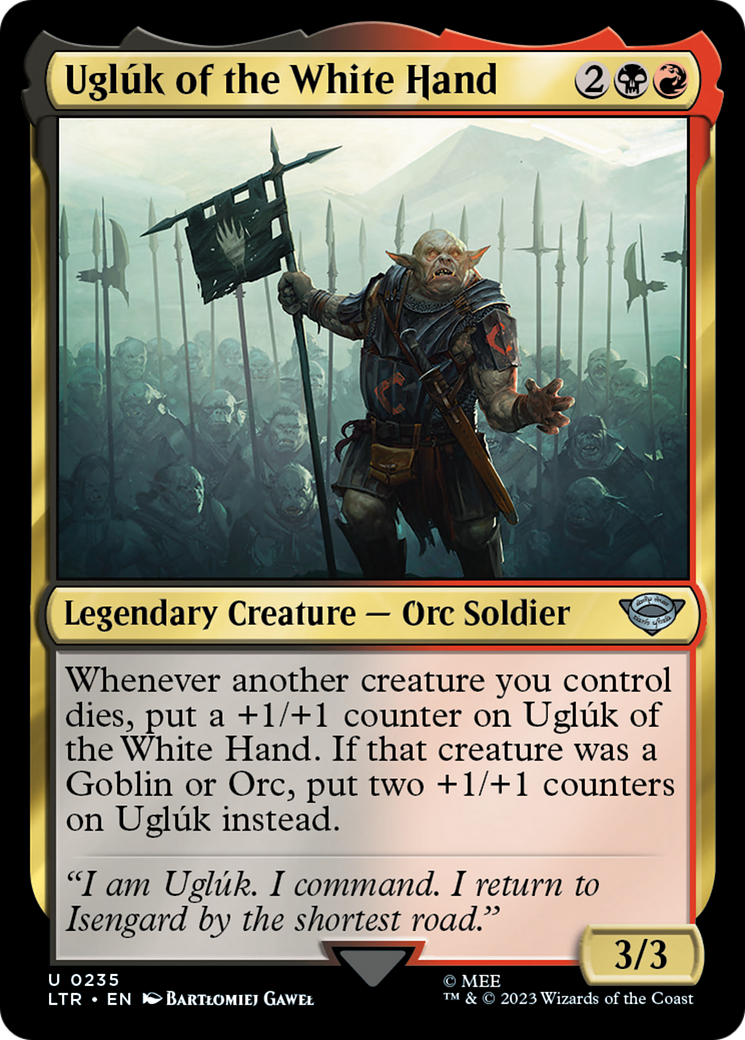Ugluk of the White Hand [The Lord of the Rings: Tales of Middle-Earth] Foil
