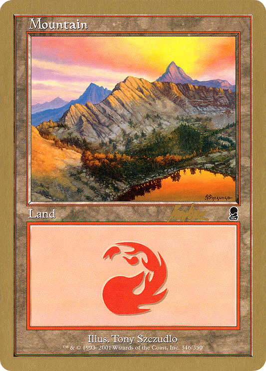 Mountain (bk346) (Brian Kibler) [World Championship Decks 2002]