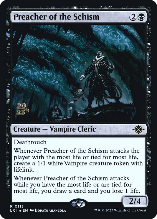 Preacher of the Schism [The Lost Caverns of Ixalan Prerelease Cards]