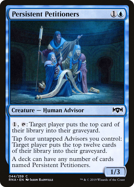 Persistent Petitioners [Ravnica Allegiance] Foil