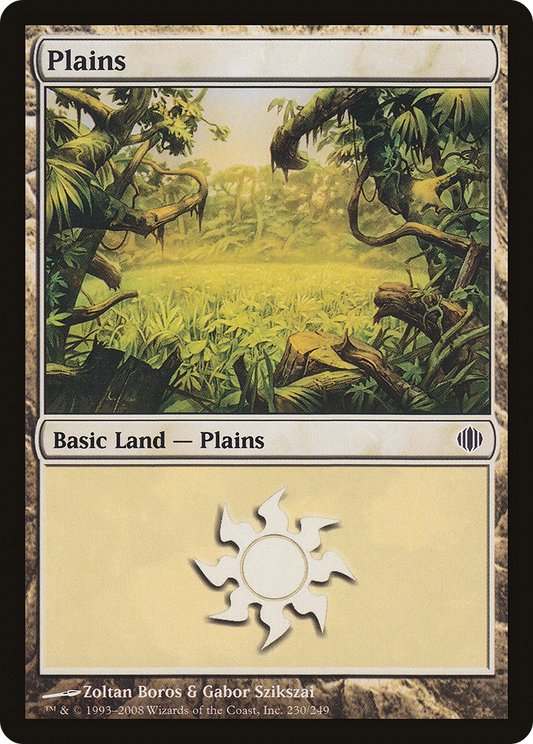 Plains (230) [Shards of Alara] Foil