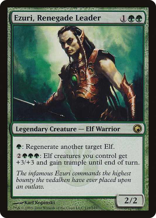 Ezuri, Renegade Leader [Scars of Mirrodin] Foil
