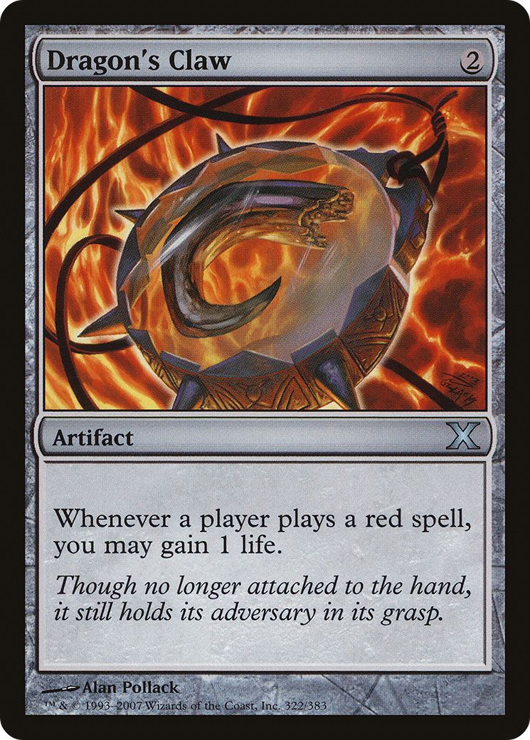Dragon's Claw (322) - Tenth Edition