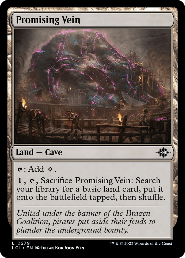 Promising Vein [The Lost Caverns of Ixalan] Foil