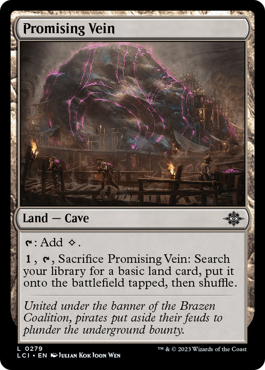 Promising Vein [The Lost Caverns of Ixalan] Foil