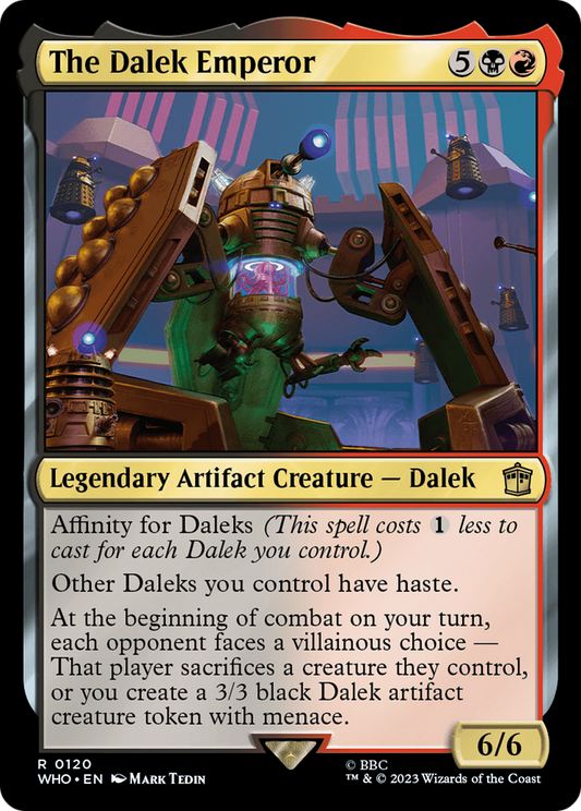 The Dalek Emperor [Doctor Who] Foil