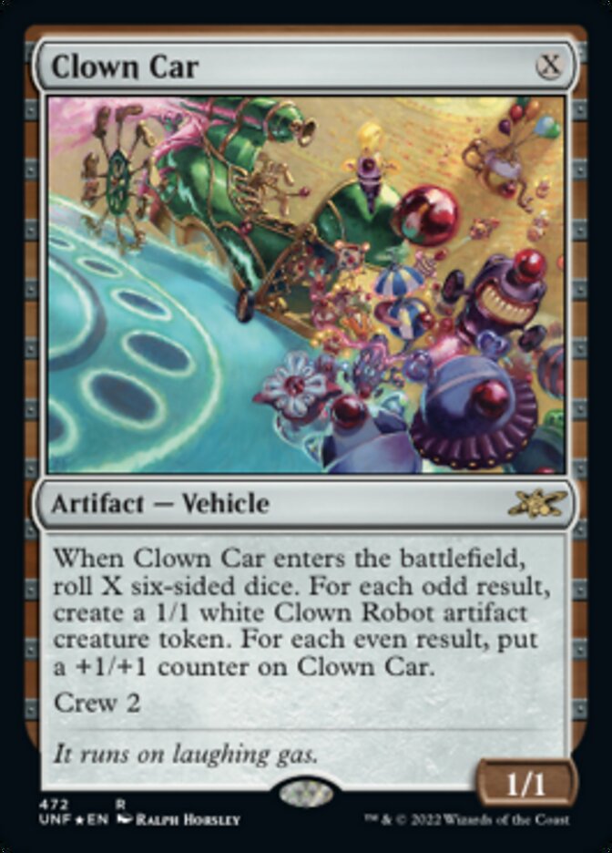 Clown Car (Galaxy Foil) [Unfinity] | Silver Goblin