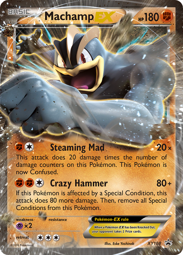 Machamp EX (XY108) [XY: Black Star Promos] | Silver Goblin