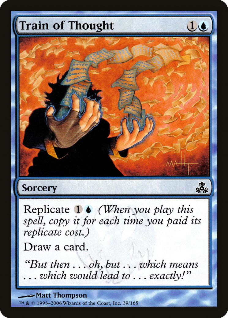 Train of Thought [Guildpact] Foil